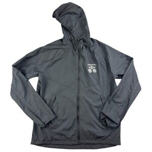 Nike Repel Wild Run Miler Jacket Jacket S Black Waveform Graphic Hooded Full Zip